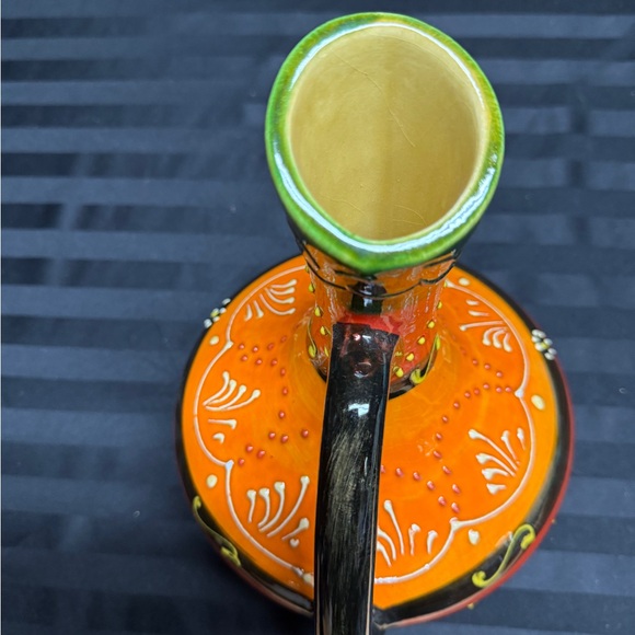 Pitcher slanted made in spain, pottery - Picture 3 of 5